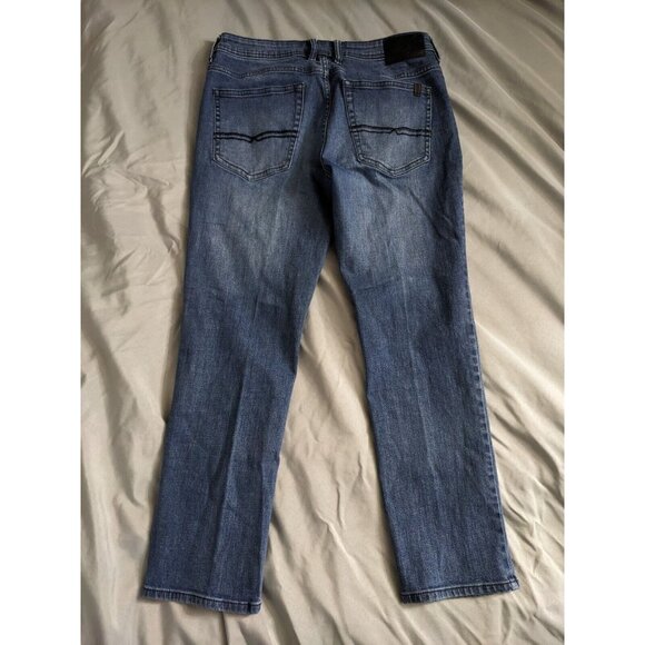 Buffalo David Bitton Jeans Blue Jackson X Straight Stretch Mens Size 32X30 - Picture 6 of 12